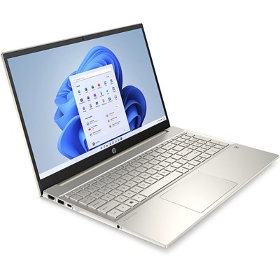 HP Pavilion Laptop 15-eg2009nia |12th Generation Intel Core i7 1255U Processor | 8GB RAM | 512GB SSD | 2GB NVIDIA GeForce MX550 graphics | 15.6" FHD (1920 x 1080), micro-edge, anti-glare, 250 nits Display | Backlit Keyboard | Windows 11 | Warm Gold