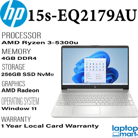 Laptop) . Hp notebook Ryzen 3 14 4gb memory 1tb hard drive 14.0