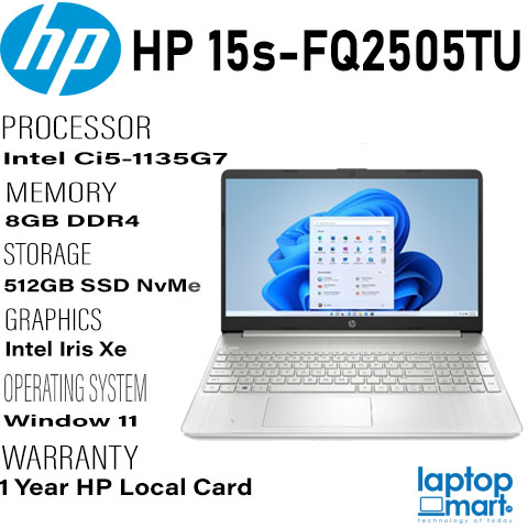 HP 15s, 12th Gen Intel Core i5 16GB RAM/512GB SSD 15.6-inch(39.6 cm)  Micro-Edge Anti-Glare FHD Laptop/Win 11/Intel Iris Xe Graphics/Dual