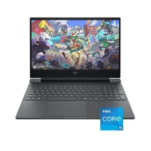 HP Victus Gaming Laptop 15 fa2013dx | Intel Core i5 13420H 13th Gen (up to 4.6 GHz with Intel® Turbo Boost Technology, 12 MB L3 cache, 8 cores, 12 threads) | 8GB DDR4 Ram | 512GB SSD | NVIDIA GeForce RTX 3050 Laptop GPU ( 6GB GDDR6 dedicated) | 15.6 FHD IPS 144Hz Display | Backlit KB | Win 11 | Mica Silver.