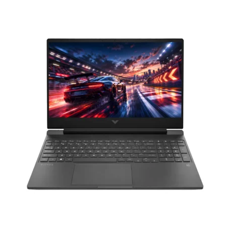 HP Victus 15 fa2309TX Gaming Laptop Intel Core i7 13th Gen 13620H (up to 4.9 GHz with Intel Turbo Boost Technology, 24MB cache, 10 cores, 16 threads) 24GB RAM 1TB SSD 15.6″ FHD (1920 x 1080), 144Hz IPS Display NVIDIA GeForce RTX 5050 (8 GB GDDR6 dedicated) RGB Backlit Keyboard Windows 11 Mica Silver.